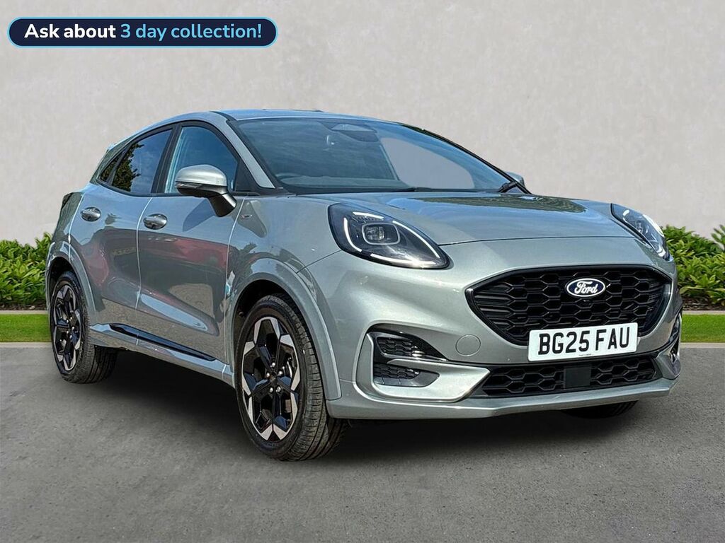 Ford Puma 1.0T Ecoboost Mhev St-line X Suv Hybrid Silver