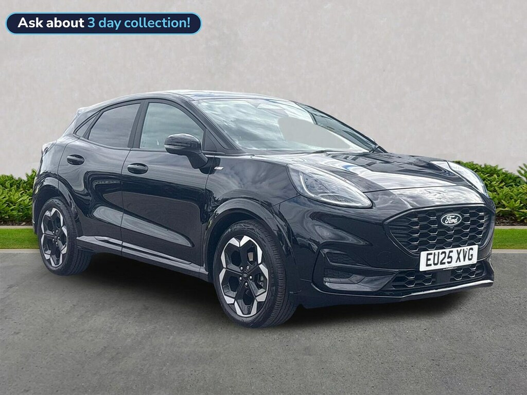 Ford Puma 1.0T Ecoboost Mhev St-line X Suv Hybrid Black