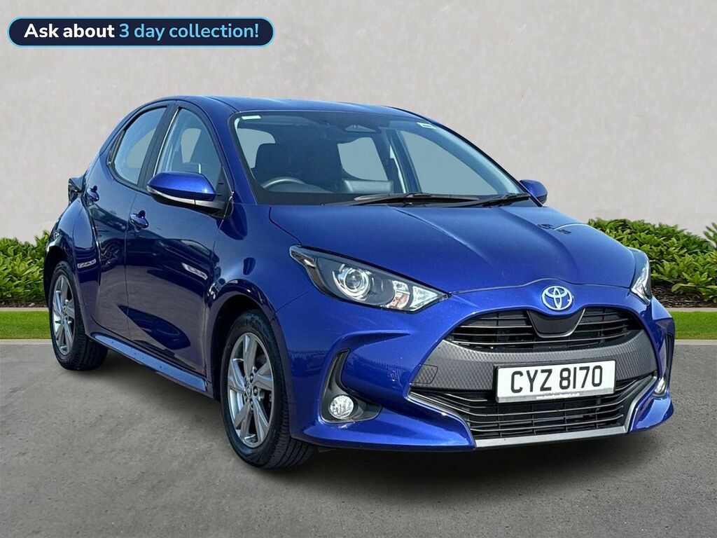 Toyota Yaris 1.5 Vvt-h Icon Hatchback Hybrid E-cvt E Blue