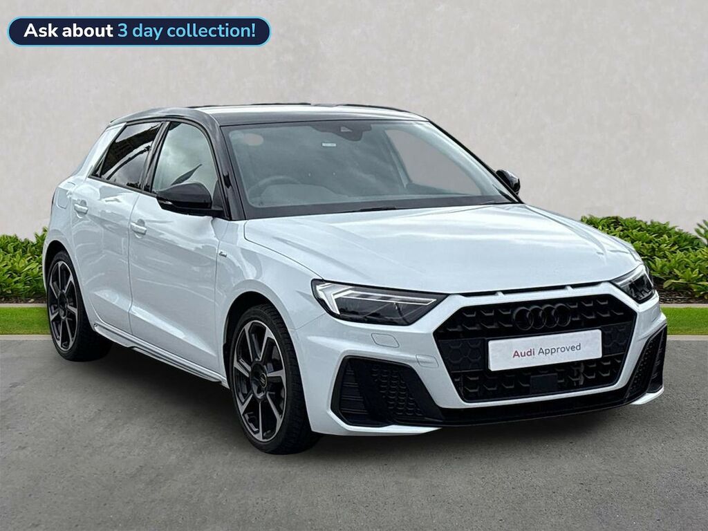 Audi A1 1.0 Tfsi 30 Black Edition Sportback Man White