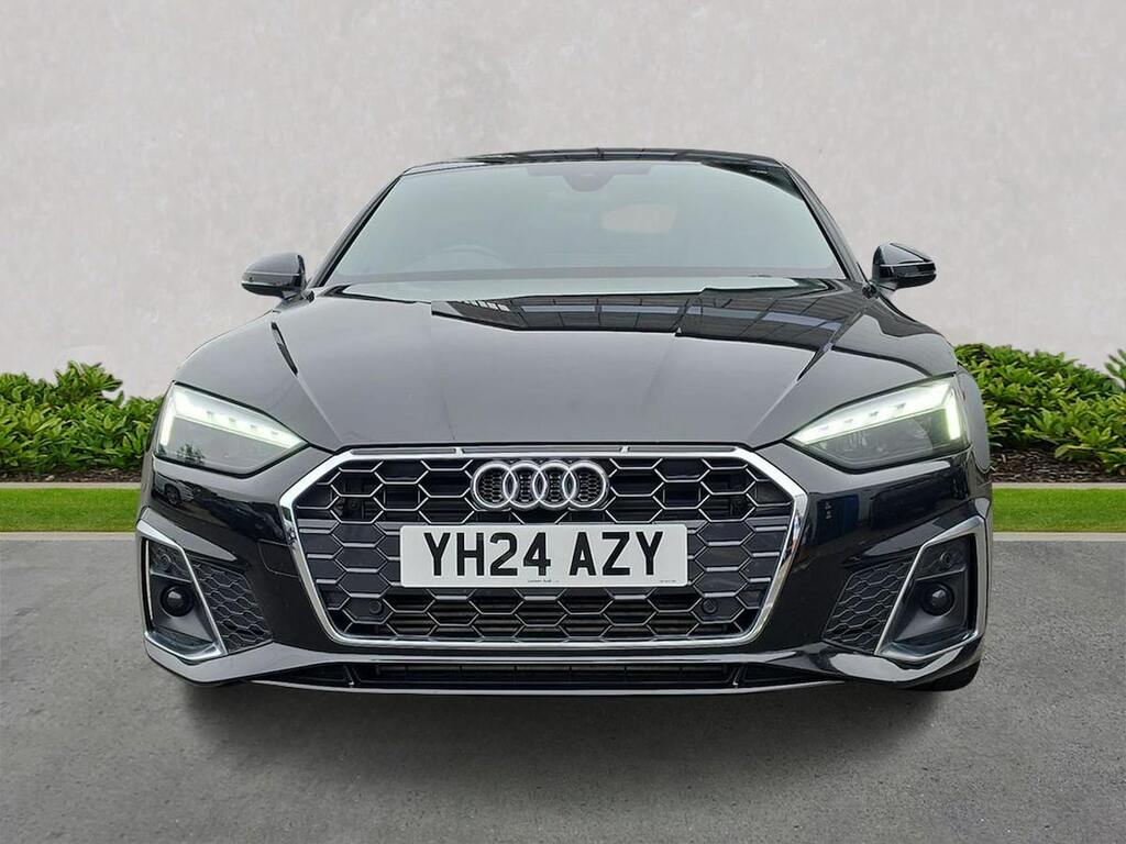 Audi A5 40 Tfsi 204 S Line S Tronic Tech Pack YH24AZY Black #5