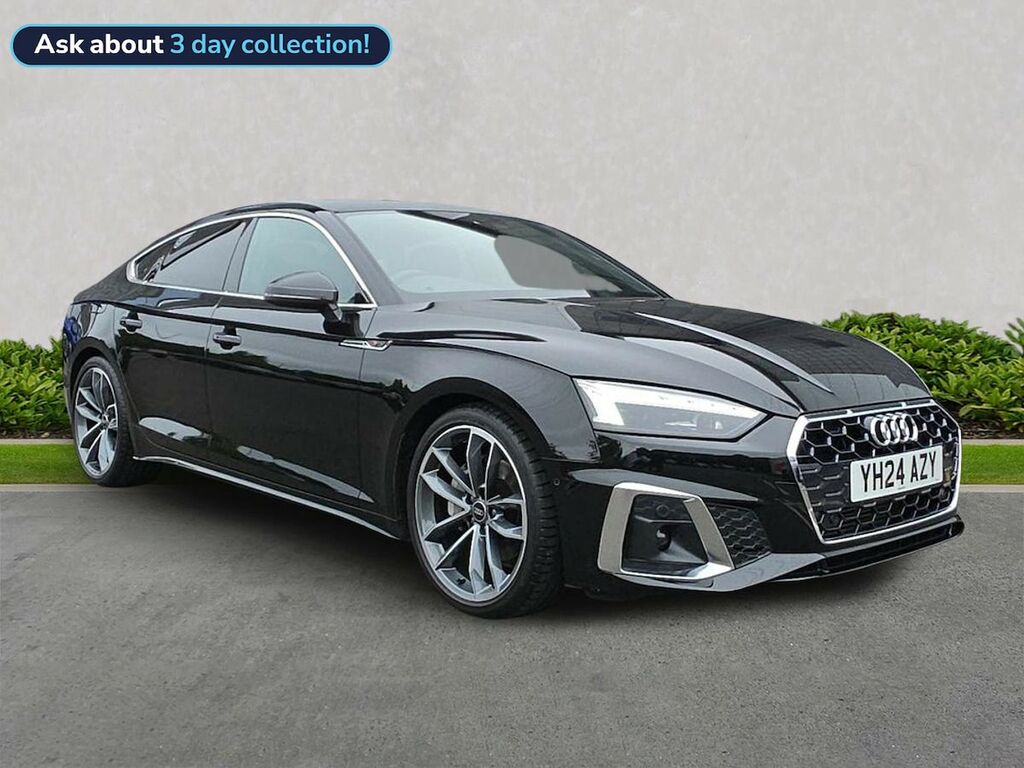 Audi A5 40 Tfsi 204 S Line S Tronic Tech Pack Black