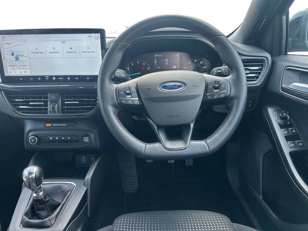 Ford Focus Focus Titanium 1.0L Ecoboost 125Ps Fwd 6 Sp Silver #9