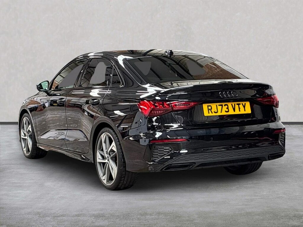 Audi A3 1.5 Tfsi 35 Black Edition Saloon S Tron Black #2