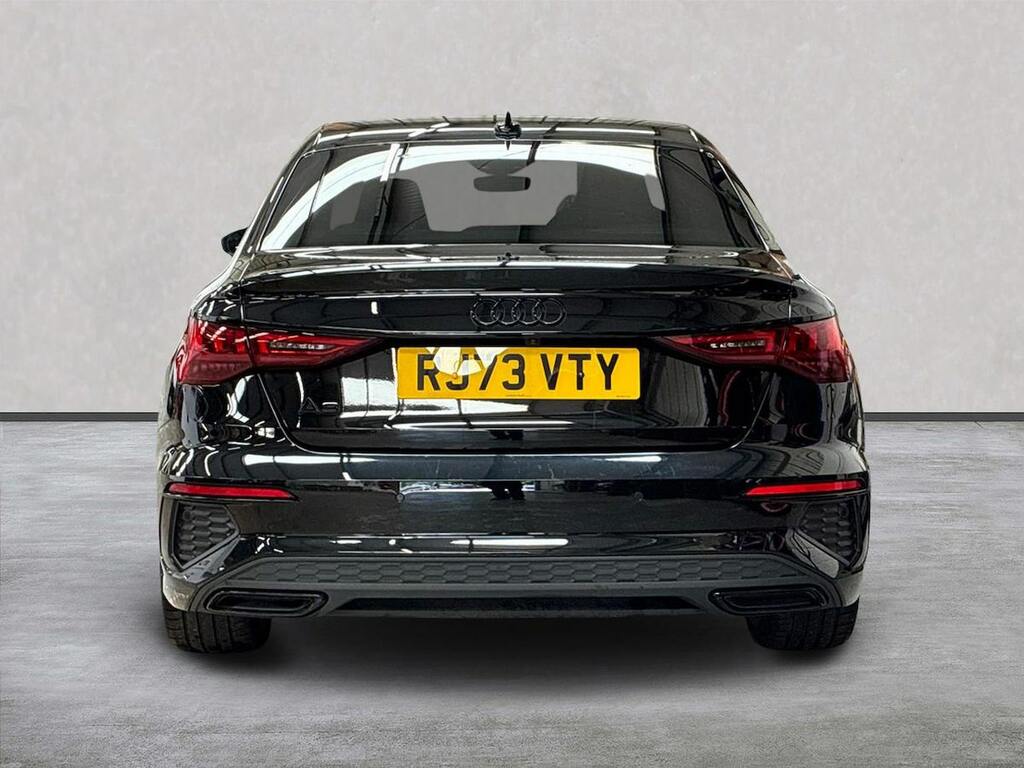 Audi A3 1.5 Tfsi 35 Black Edition Saloon S Tron Black #4