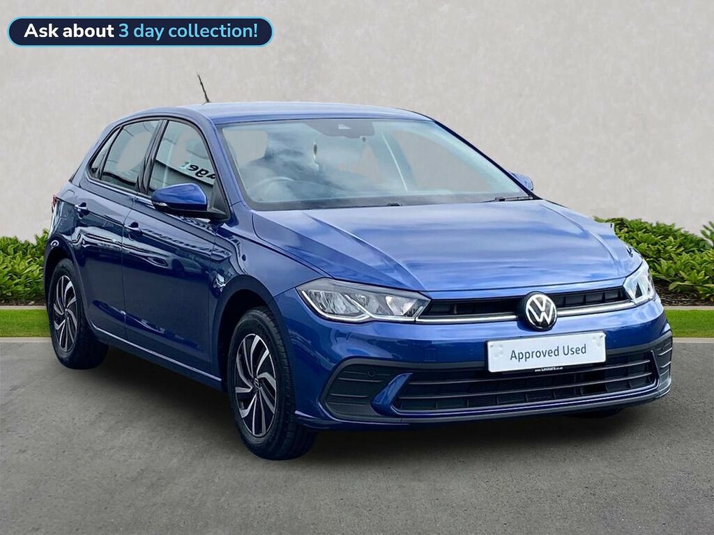 Volkswagen Polo 1.0 Tsi Life Hatchback Dsg Euro 6 Ss Blue
