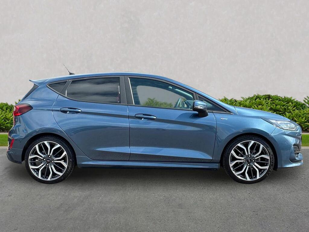 Ford Fiesta 1.0T Ecoboost Mhev St-line X Hatchback RF23FEM Blue #3