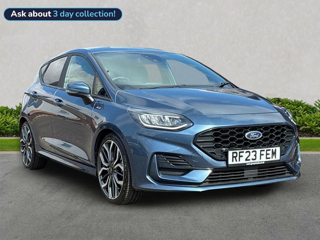 Ford Fiesta 1.0T Ecoboost Mhev St-line X Hatchback Blue
