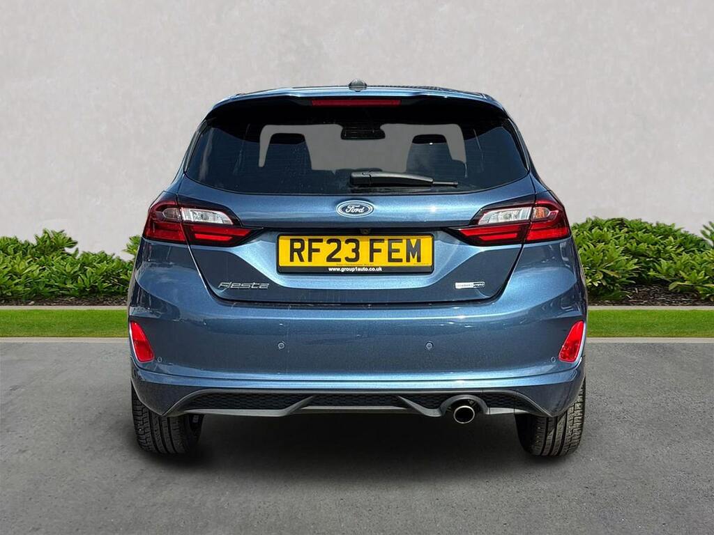 Ford Fiesta 1.0T Ecoboost Mhev St-line X Hatchback RF23FEM Blue #4