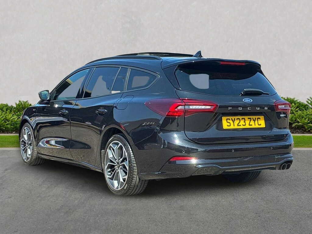 Ford Focus 1.0T Ecoboost Mhev St-line X Estate Hyb SY23ZYC Black #2