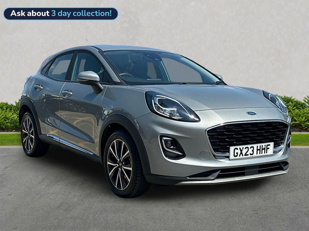 Ford Puma 1.0T Ecoboost Mhev Titanium Suv Hybrid Silver