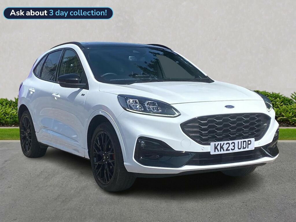 Ford Kuga 2.5 Ecoboost Duratec 14.4Kwh St-line X Suv Pet KK23UDP White