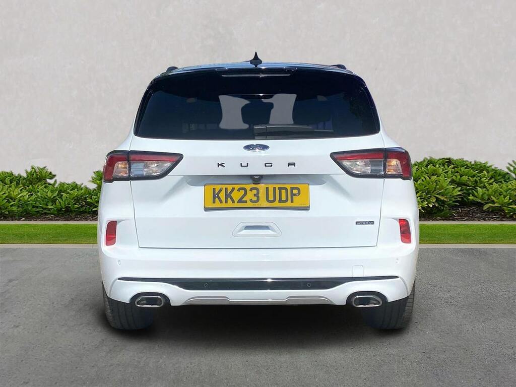 Ford Kuga 2.5 Ecoboost Duratec 14.4Kwh St-line X Suv Pet KK23UDP White #4