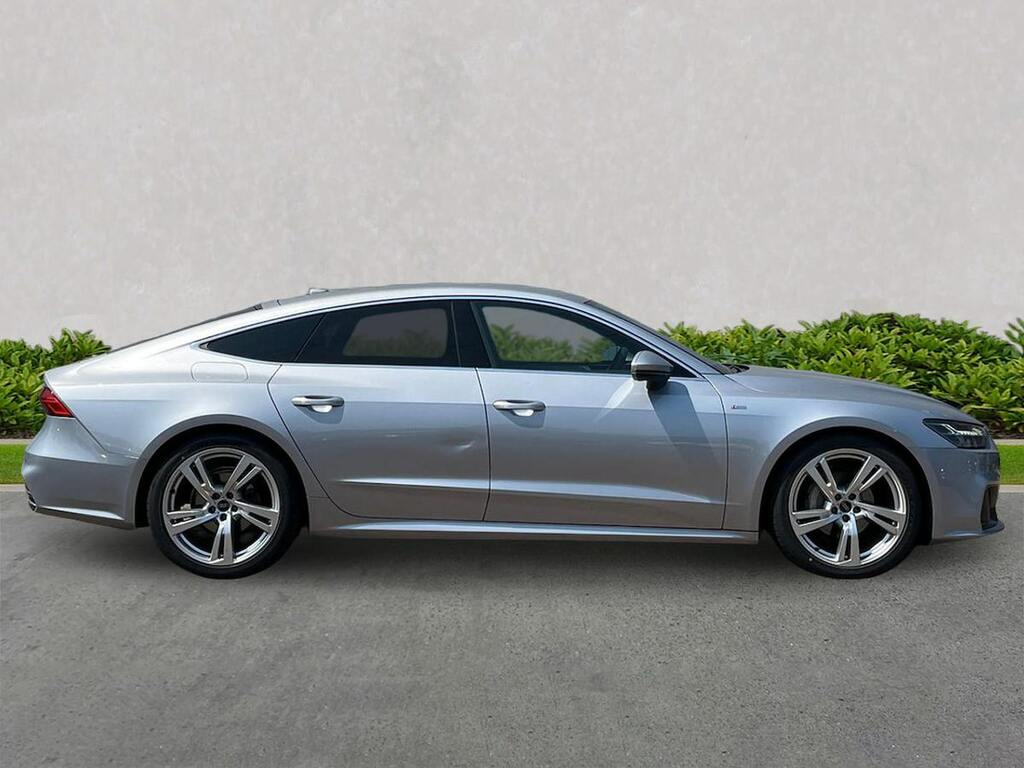 Audi A7 2.0 Tdi 40 S Line Sportback S Tronic Qu Silver #3