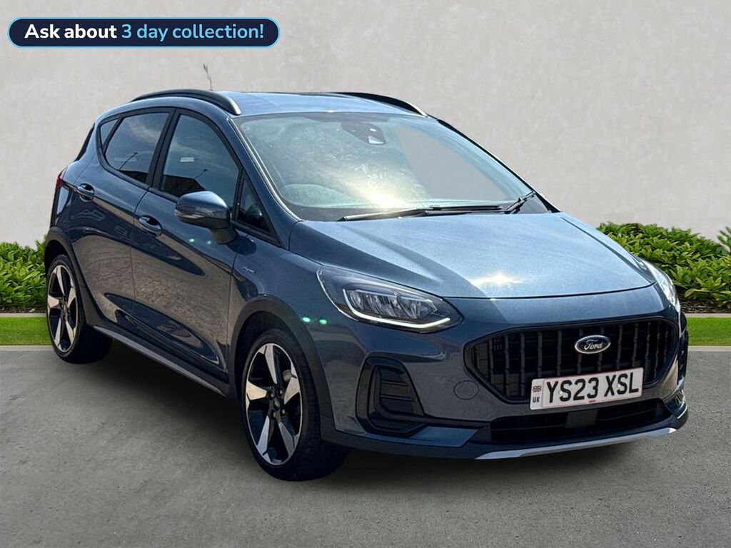 Ford Fiesta 1.0T Ecoboost Mhev Active Edition Hatchback Pe Blue