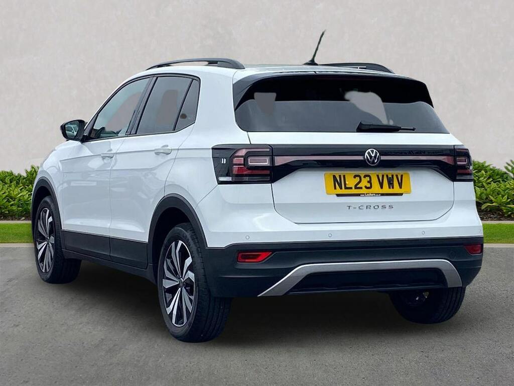 Volkswagen T-Cross 1.0 Tsi Black Edition Suv Euro 6 White