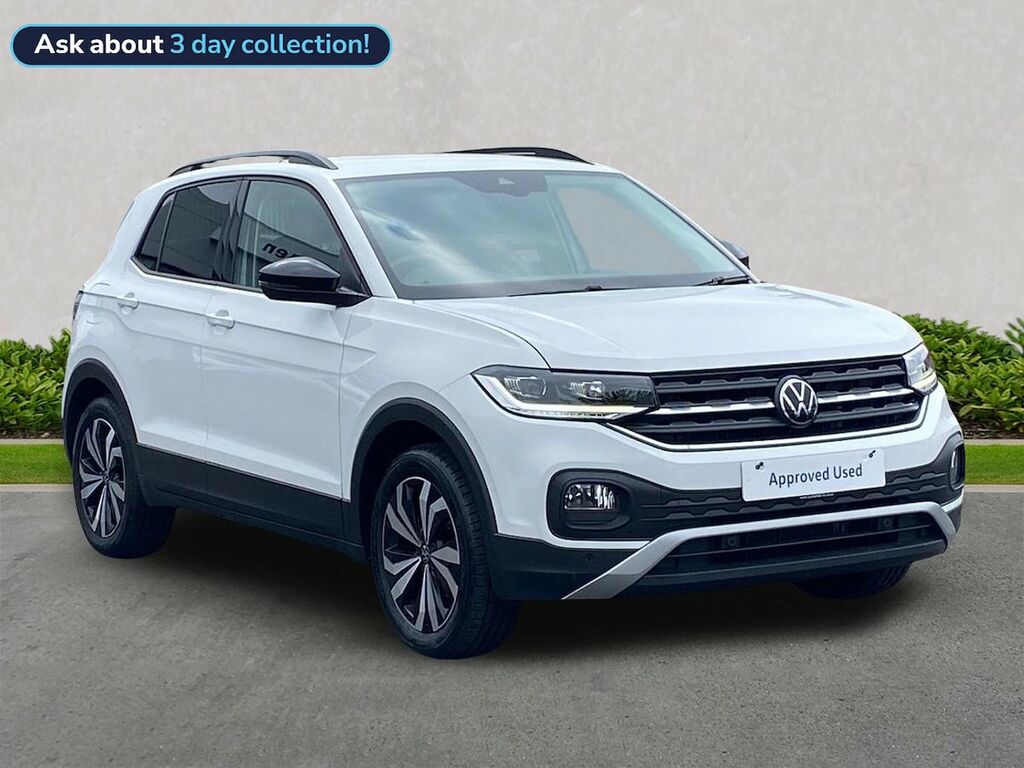 Volkswagen T-Cross 1.0 Tsi Black Edition Suv Euro 6 White