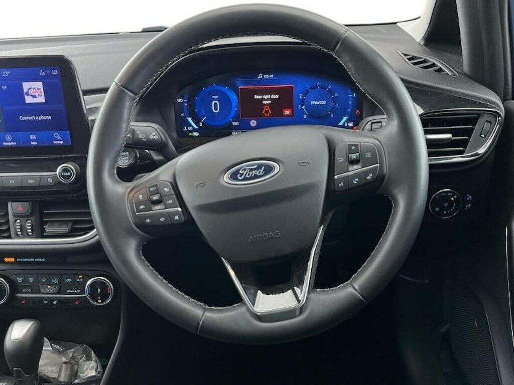 Ford Fiesta 1.0T Ecoboost Mhev Titanium Dct Euro 6 Ss Black #6