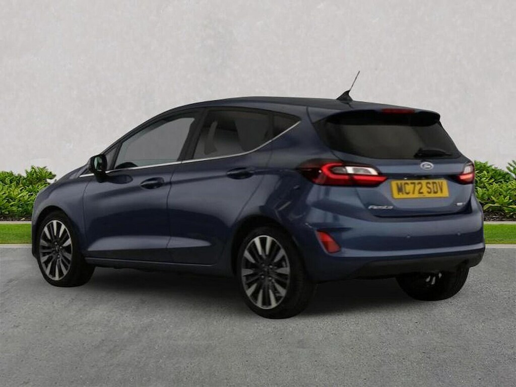 Ford Fiesta 1.0T Ecoboost Mhev Titanium Dct Euro 6 Ss Black #2