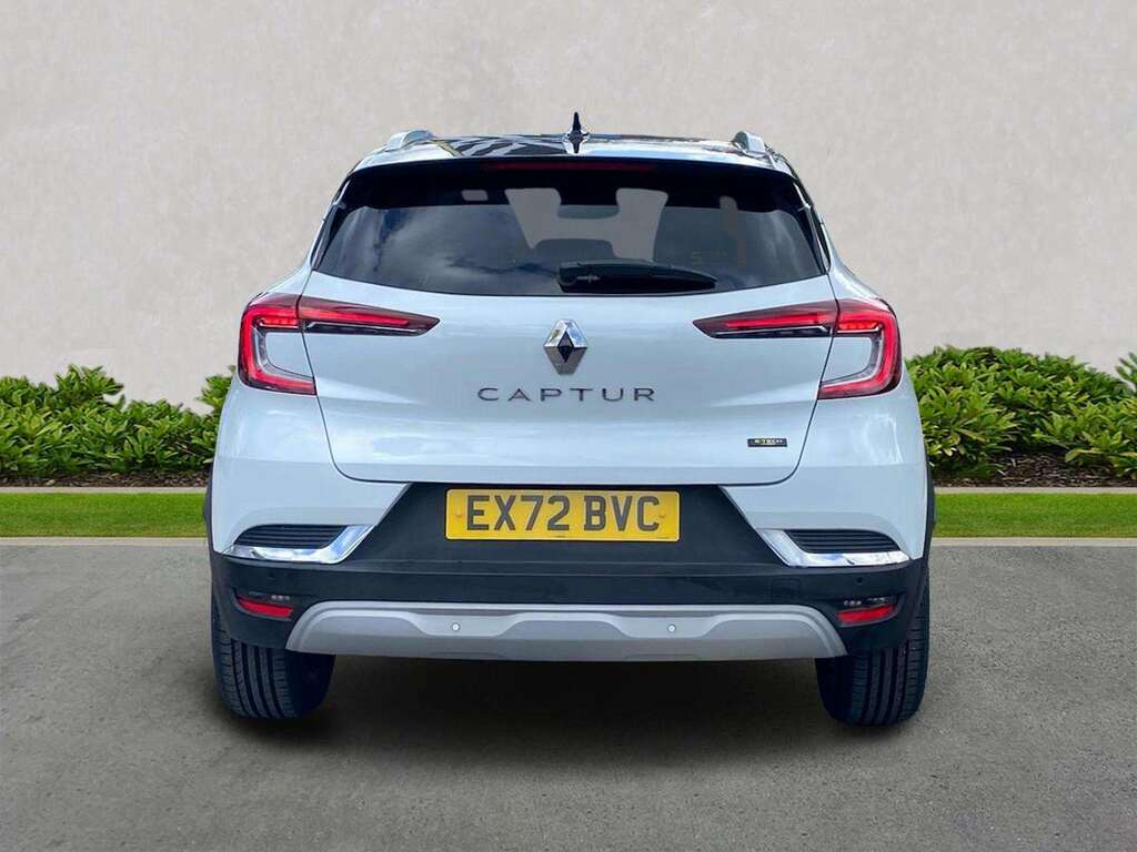 Renault Captur 1.6 E-tech Techno Suv Hybrid Euro White #4