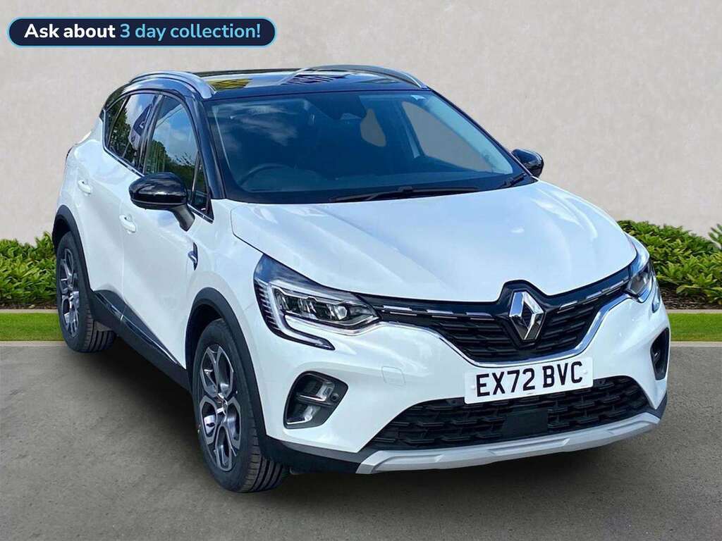 Renault Captur 1.6 E-tech Techno Suv Hybrid Euro White