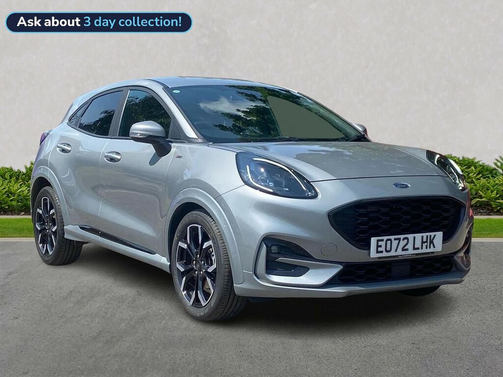 Ford Puma 1.0T Ecoboost Mhev St-line X Suv Hybrid Silver
