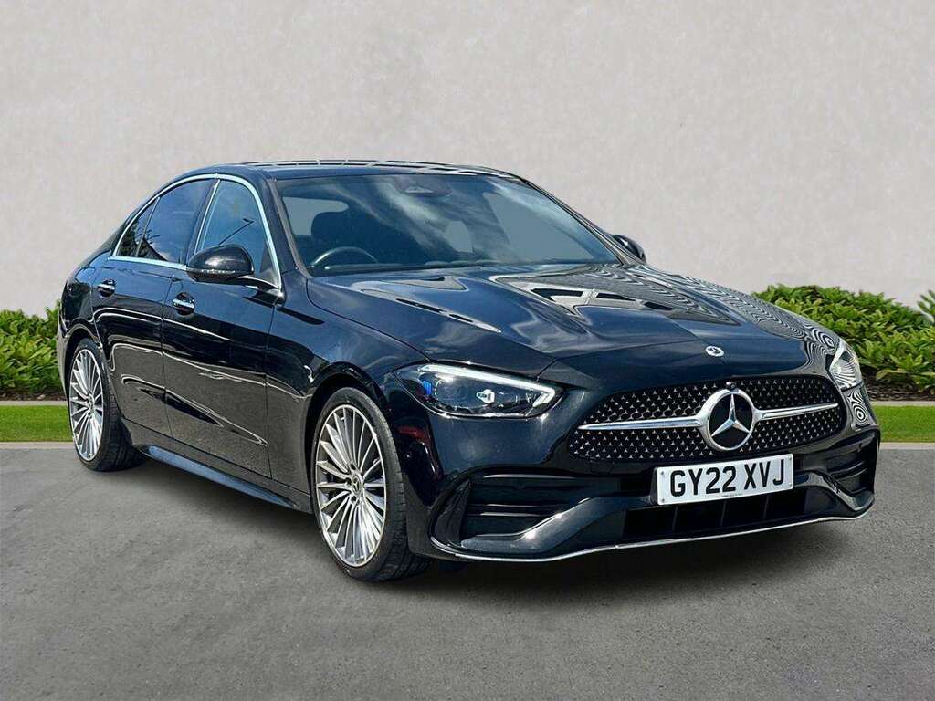 Mercedes-Benz C Class C220d Amg Line Premium 9G-tronic Black