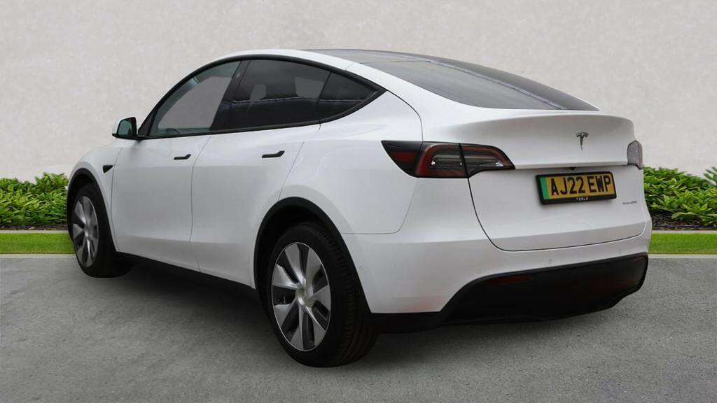 Tesla Model Y Dual Motor Long Range Suv 4Wde White #3
