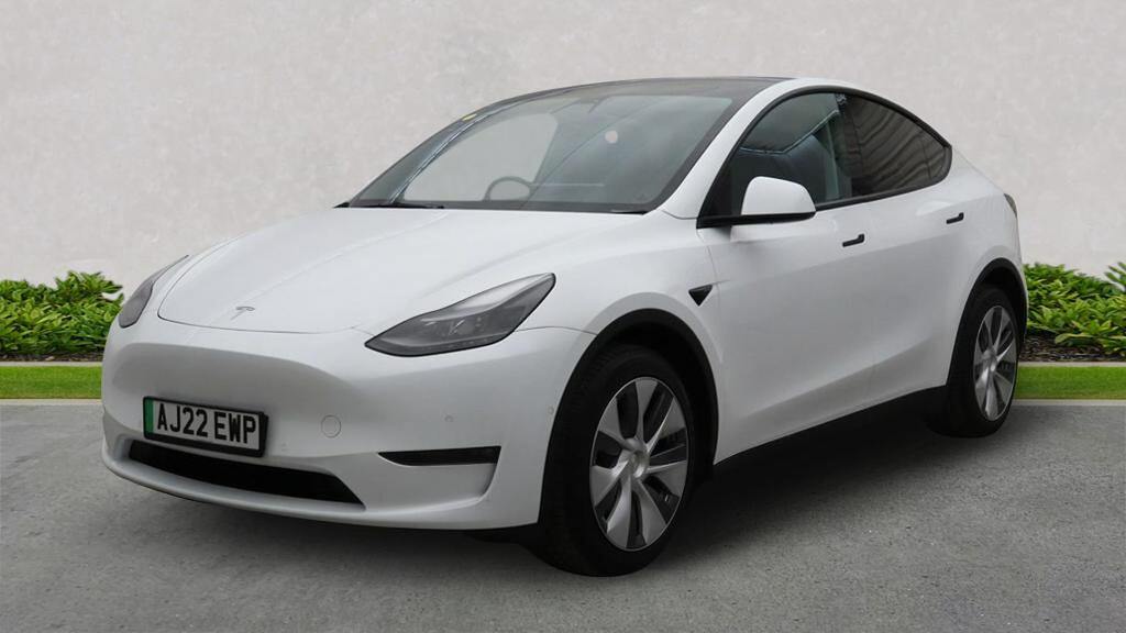 Tesla Model Y Dual Motor Long Range Suv 4Wde White #2
