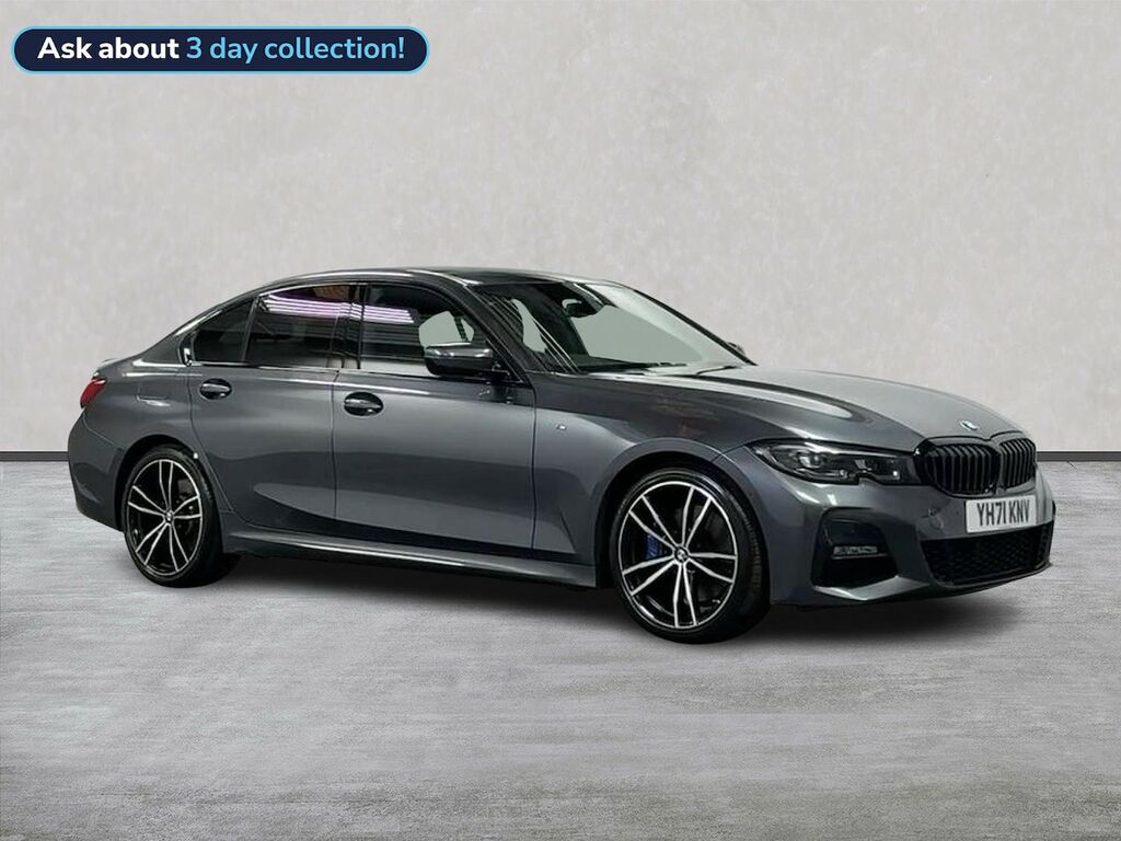 BMW 3 Series 3.0 330D Mht M Sport Saloon Hybrid Grey