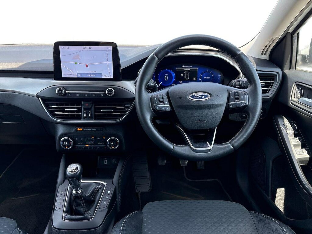 Ford Focus 1.5 Ecoblue Zetec Estate Euro 6 Black #9