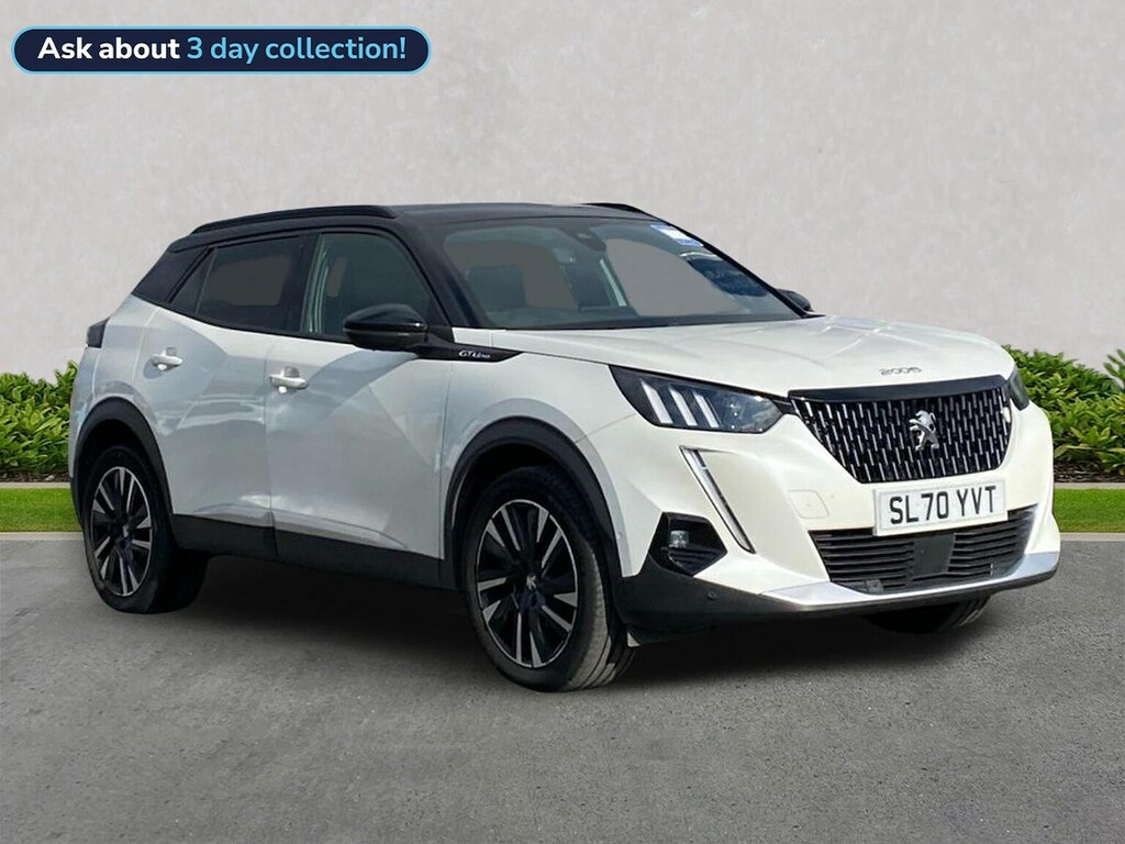 Peugeot 2008 1.2 Puretech Gt Line Suv Eat Euro 6 S White