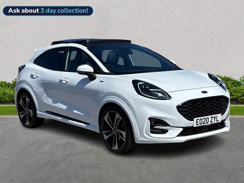 Ford Puma 1.0T Ecoboost Mhev St-line X Suv White