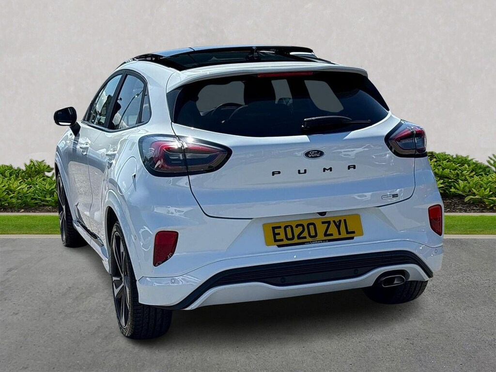 Ford Puma 1.0T Ecoboost Mhev St-line X Suv White #2