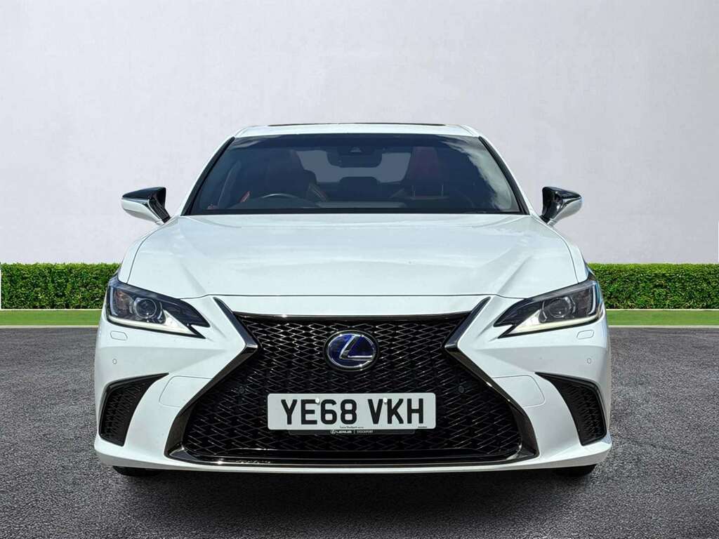 Lexus ES 300H 2.5 F-sport Cvt White #5