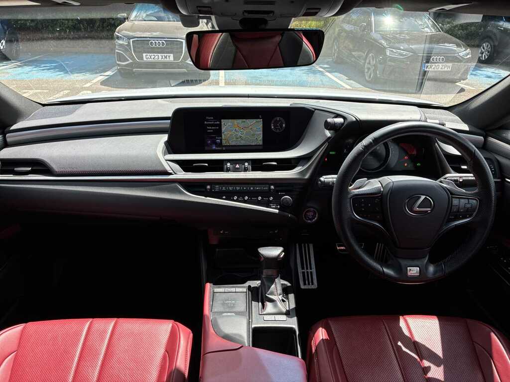 Lexus ES 300H 2.5 F-sport Cvt With Takumi Pack Red #8