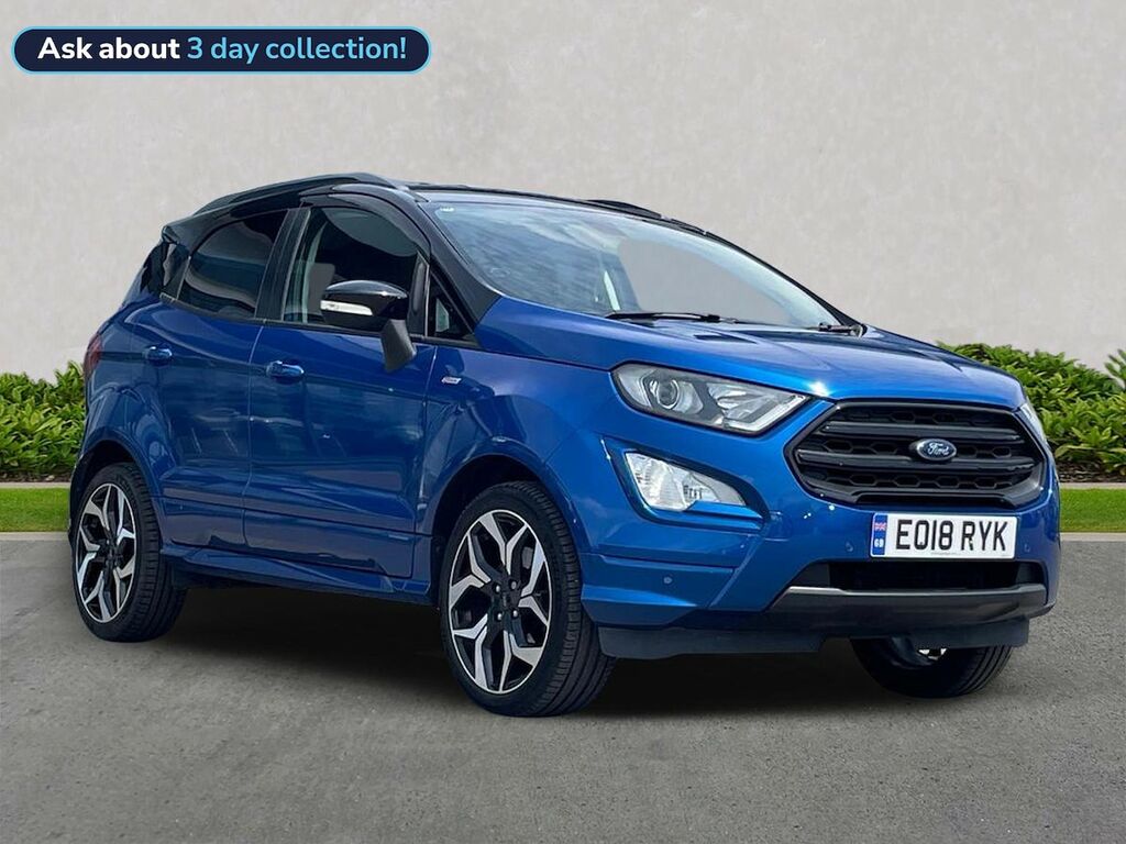Ford Ecosport 1.0T Ecoboost St-line Suv Euro 6 Blue