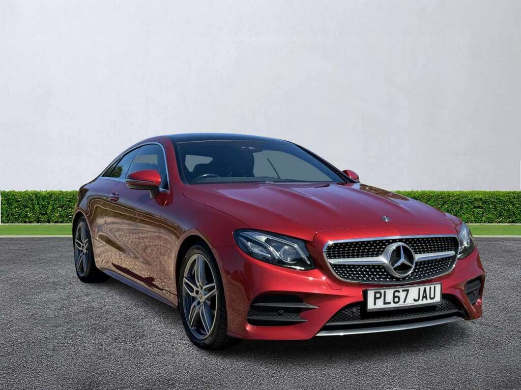 Mercedes-Benz E Class E220d Amg Line Premium Plus 9G-tronic Red