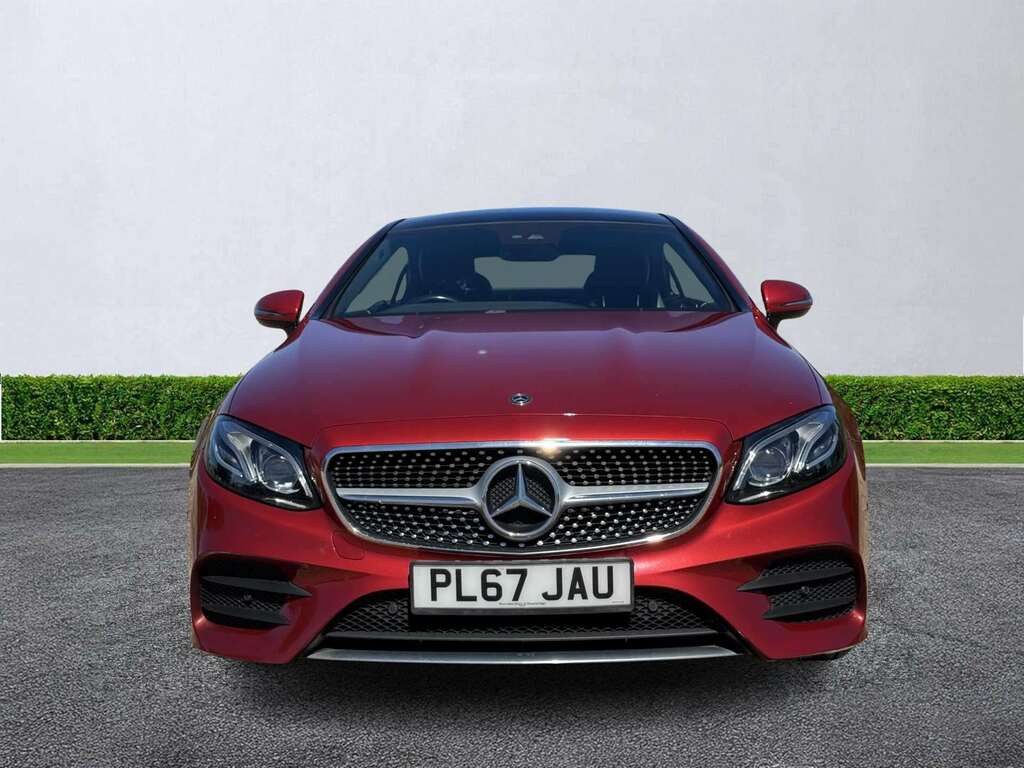 Mercedes-Benz E Class E220d Amg Line Premium Plus 9G-tronic Red #2