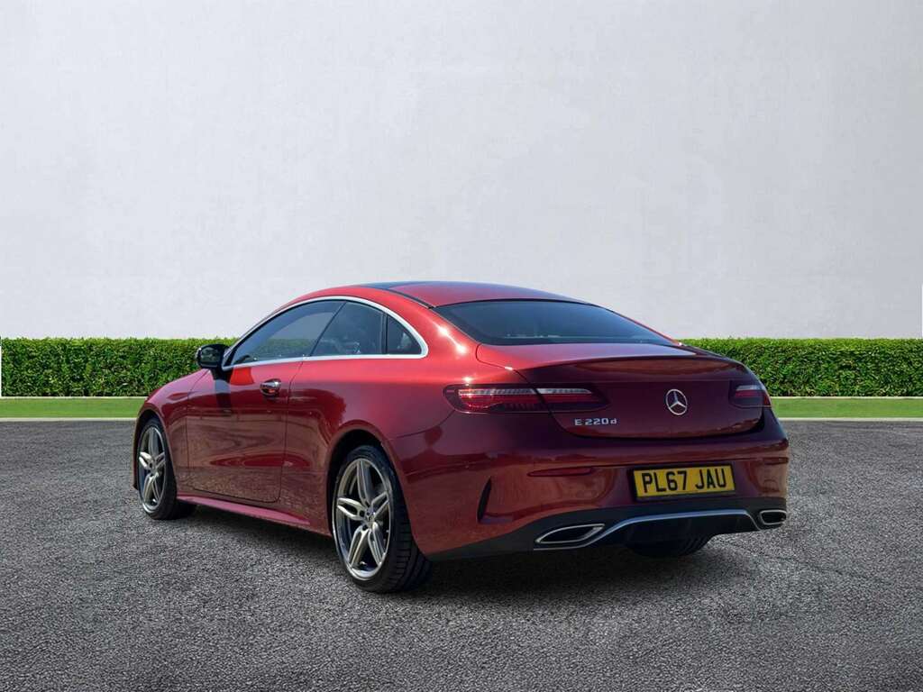 Mercedes-Benz E Class E220d Amg Line Premium Plus 9G-tronic Red #5