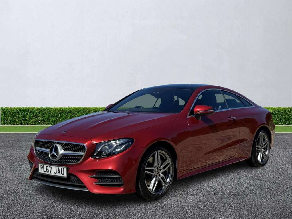 Mercedes-Benz E Class E220d Amg Line Premium Plus 9G-tronic Red #3