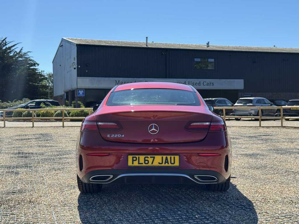 Mercedes-Benz E Class E220d Amg Line Premium Plus 9G-tronic Red #6