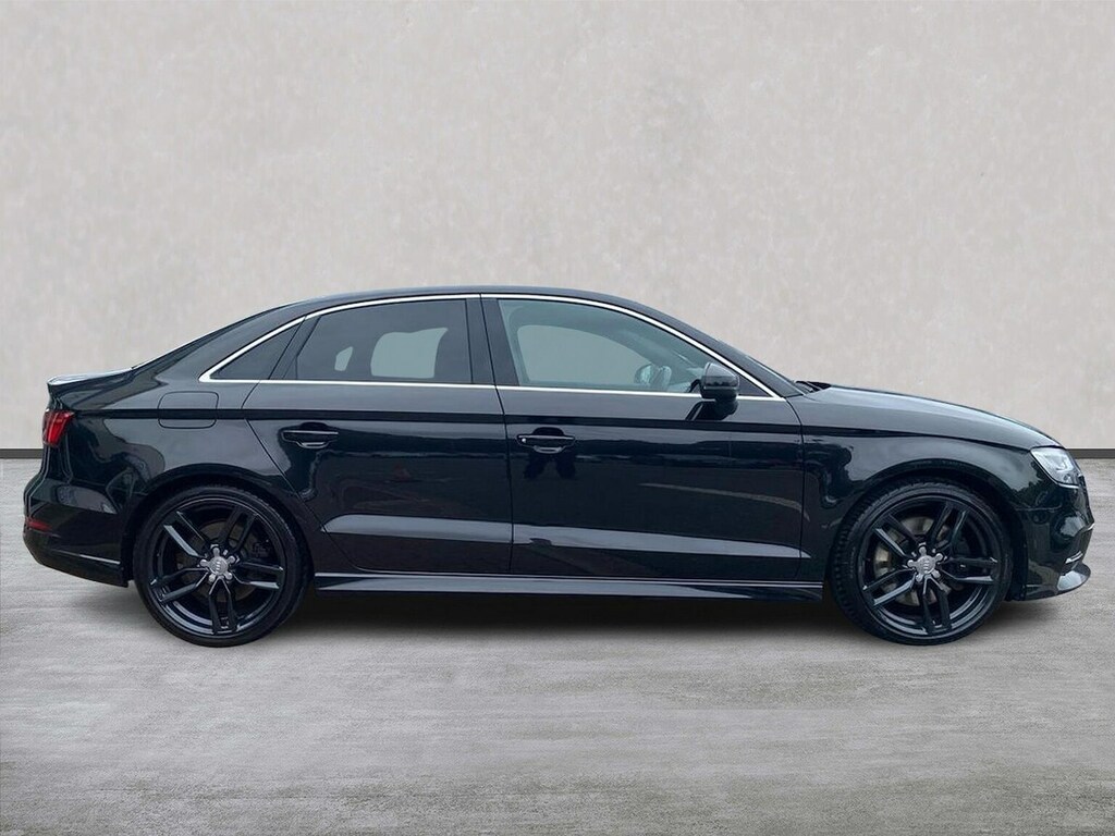 Audi A3 2.0 Tfsi Saloon S Tronic Quattro Euro 6 Black #3