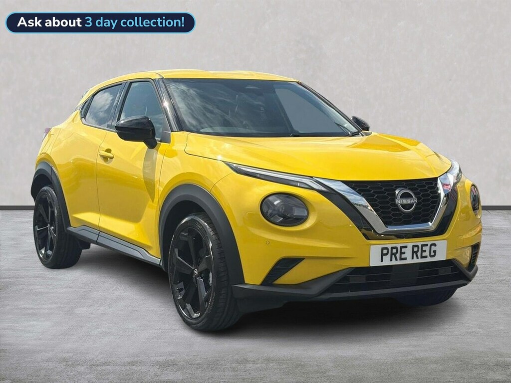 Nissan Juke 1.0 Dig-t Tekna HSZ9762 Yellow