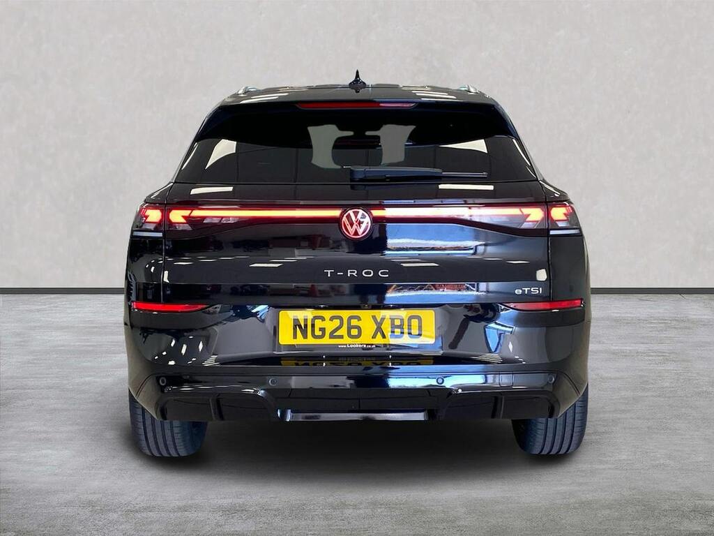 Volkswagen T-Roc 1.5 Etsi Mhev R-line Suv Hybrid Dsg Eur NG26XBO Black #4