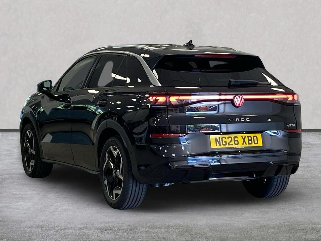 Volkswagen T-Roc 1.5 Etsi Mhev R-line Suv Hybrid Dsg Eur Black