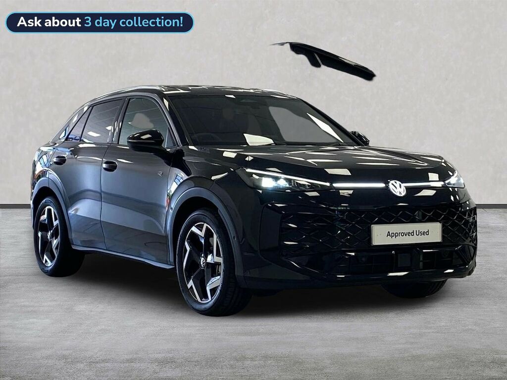 Volkswagen T-Roc 1.5 Etsi Mhev R-line Suv Hybrid Dsg Eur Black