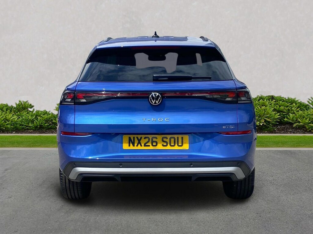 Volkswagen T-Roc 1.5 Etsi Mhev Life Suv Hybrid Dsg Euro Blue #4