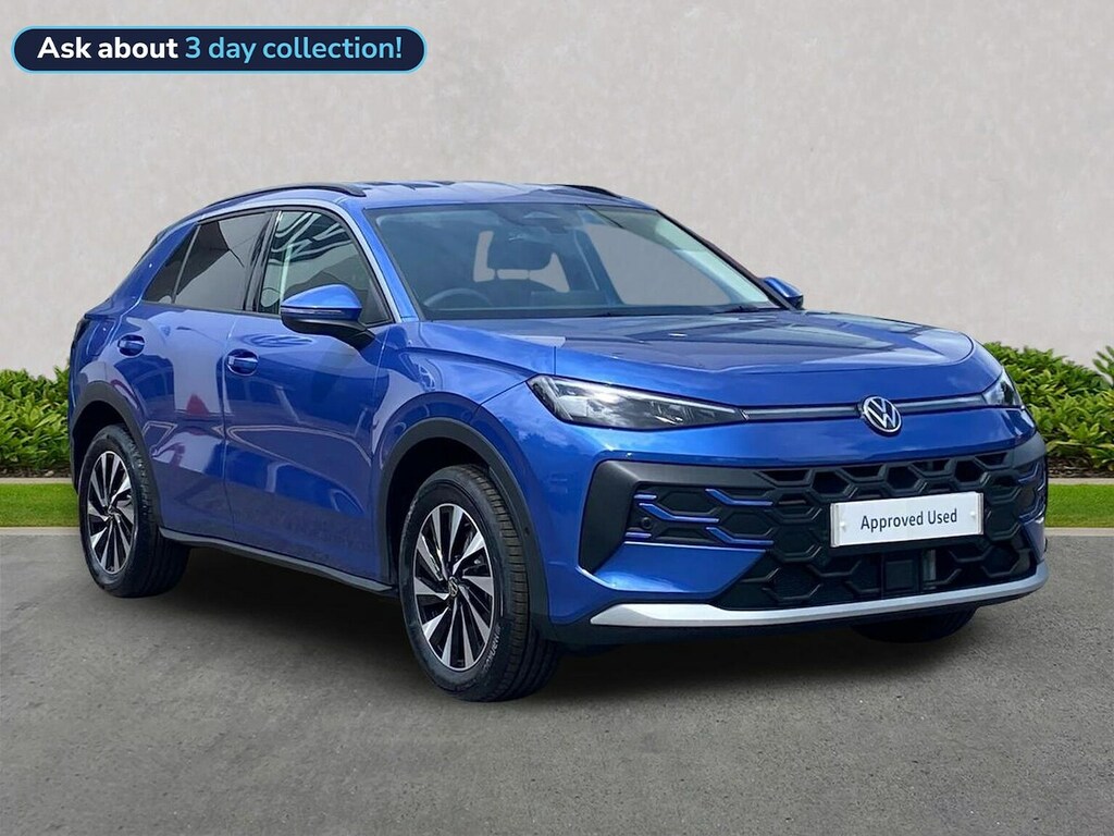 Volkswagen T-Roc 1.5 Etsi Mhev Life Suv Hybrid Dsg Euro Blue