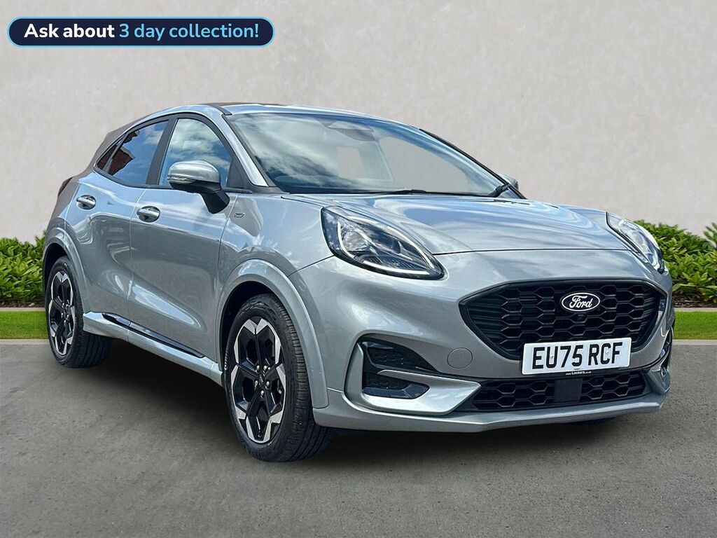 Ford Puma 1.0T Ecoboost Mhev St-line X Suv Hybrid Silver